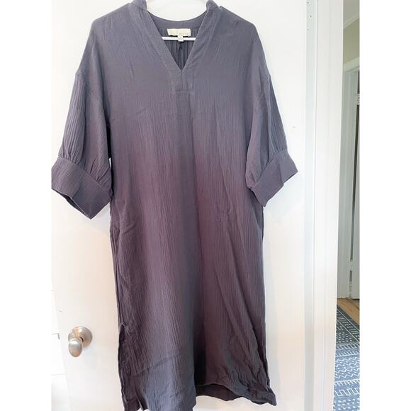 Women's Pinch Gray Oversized Shirt Dress Size Small - Picture 1 of 9